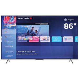 SHARP Google TV 86 Inch 4k UHD 120HZ