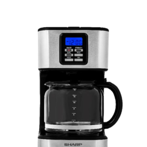SHARP Coffee Maker 950W 1.8 Liter Black