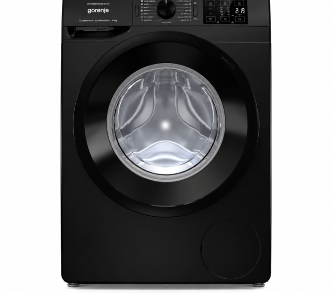 GORENJE Washing Machine 8 Kg 1400 Cycle 15 Program Black