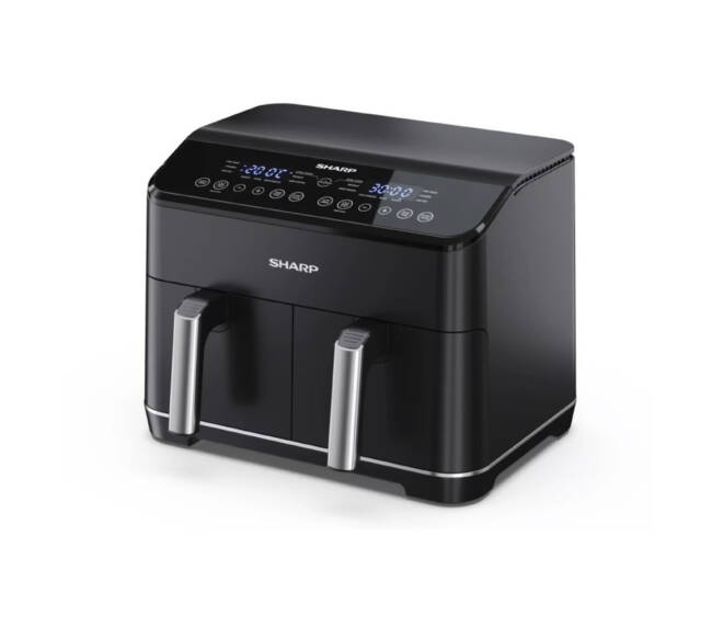 SHARP Air Fryer 8 Liter 2 Drawers